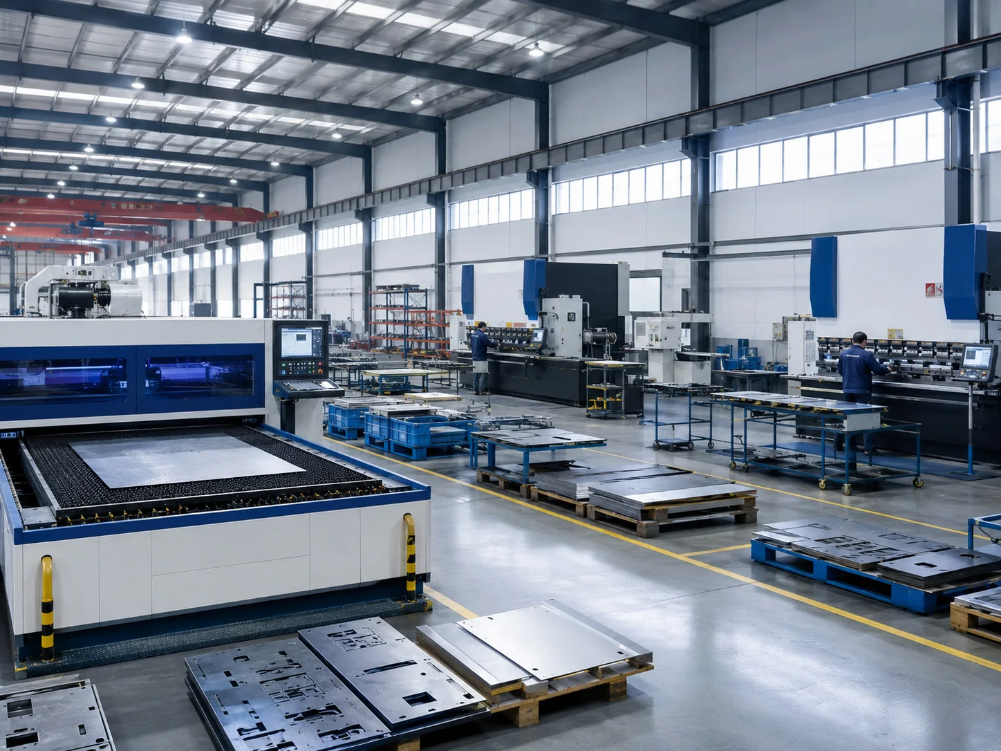 CNC sheet-metal centre
